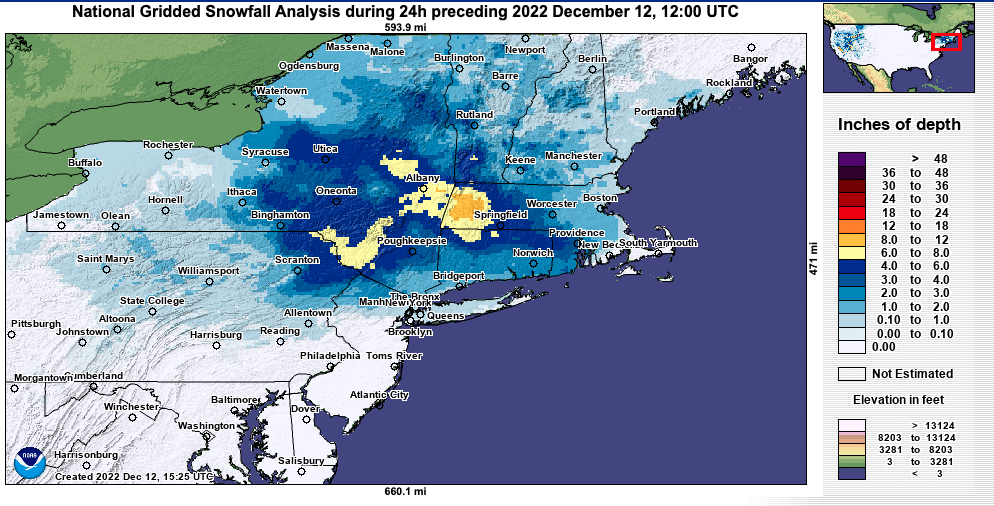 Storm Analysis For December 11-12, 2022 | NY NJ PA Weather