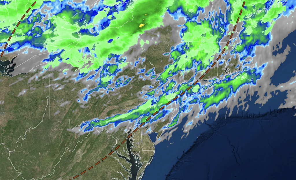 Trough Produces Increasing Cloud Cover | NY NJ PA Weather