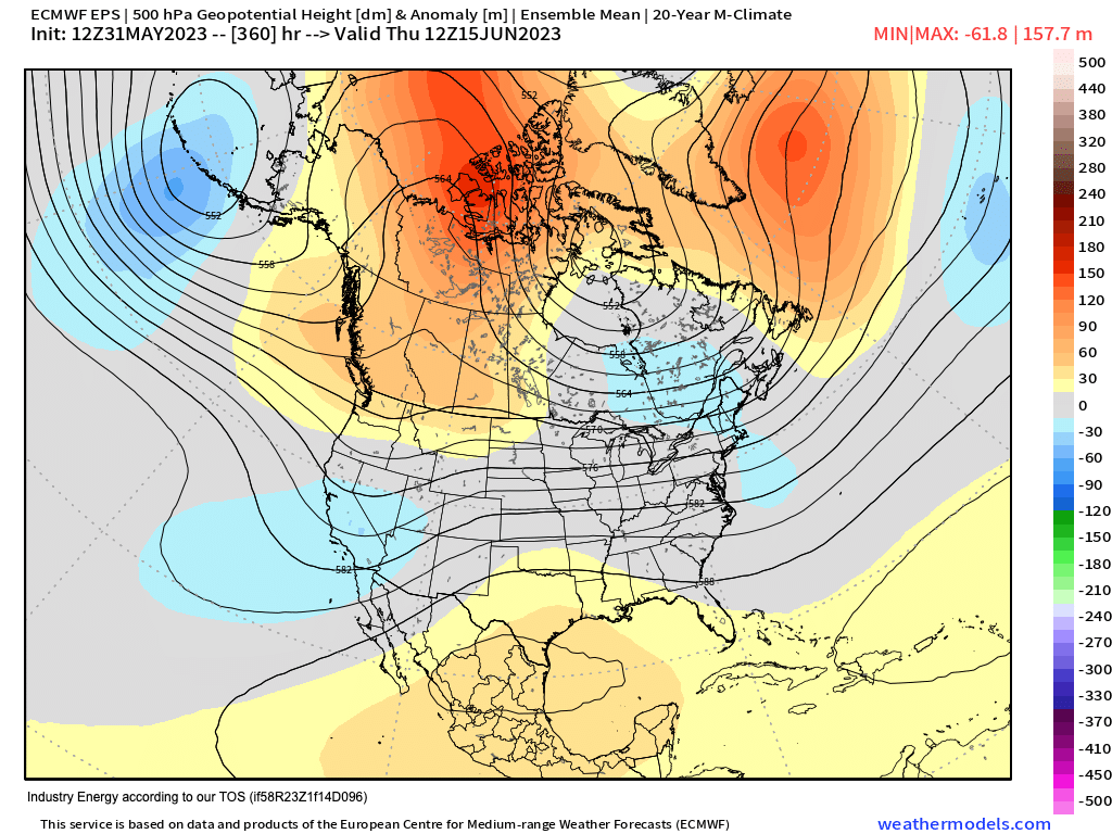 June Weather Pattern Likely To Mimic May NY NJ PA Weather