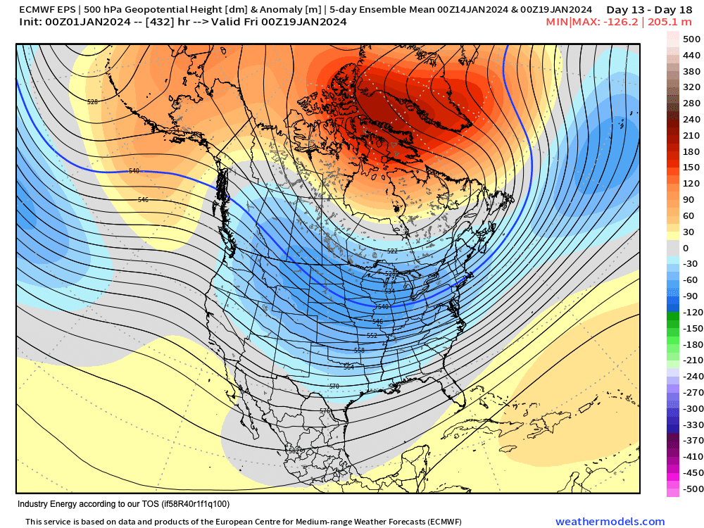 A Cold And Active Weather Pattern For Much Of January NY NJ PA Weather