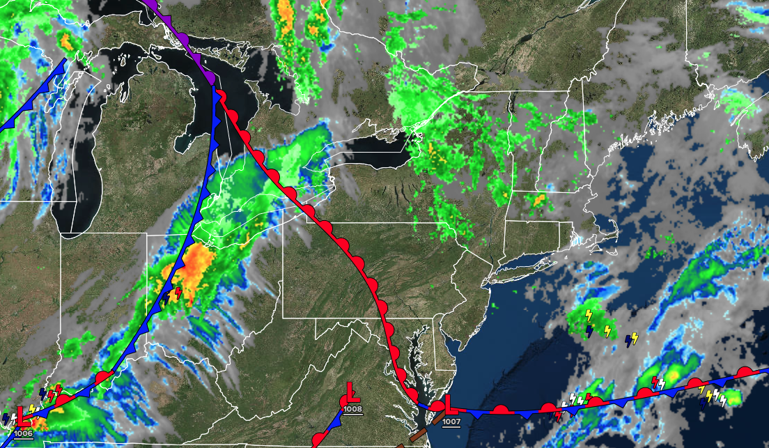 A Warm Front Approaches Today – NY NJ PA Weather