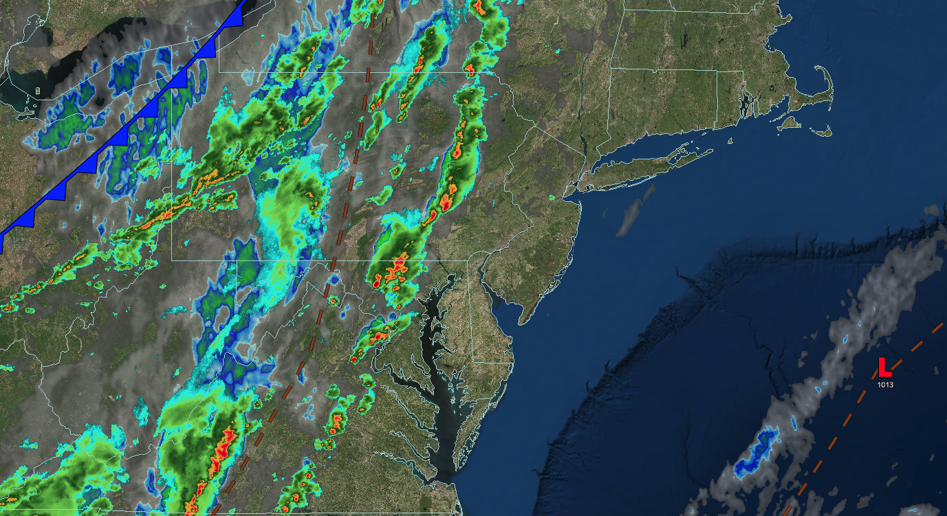 Showers And Thunderstorms Invade Tonight – NY NJ PA Weather
