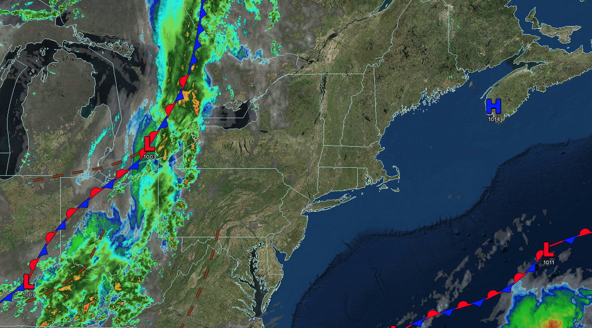 Pesky Showers And Isolated Thunderstorms Return This Evening – NY NJ PA ...