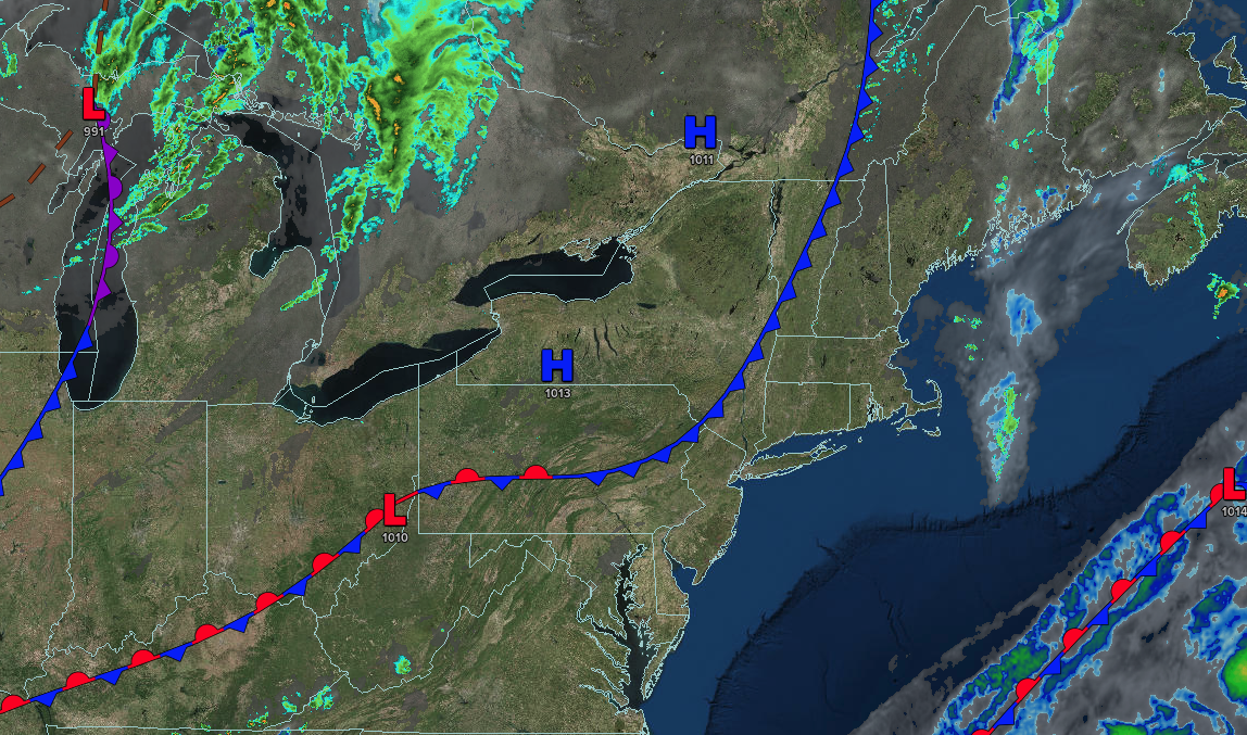 Cold Fronts Produce Unsettled Conditions This Weekend – NY NJ PA Weather