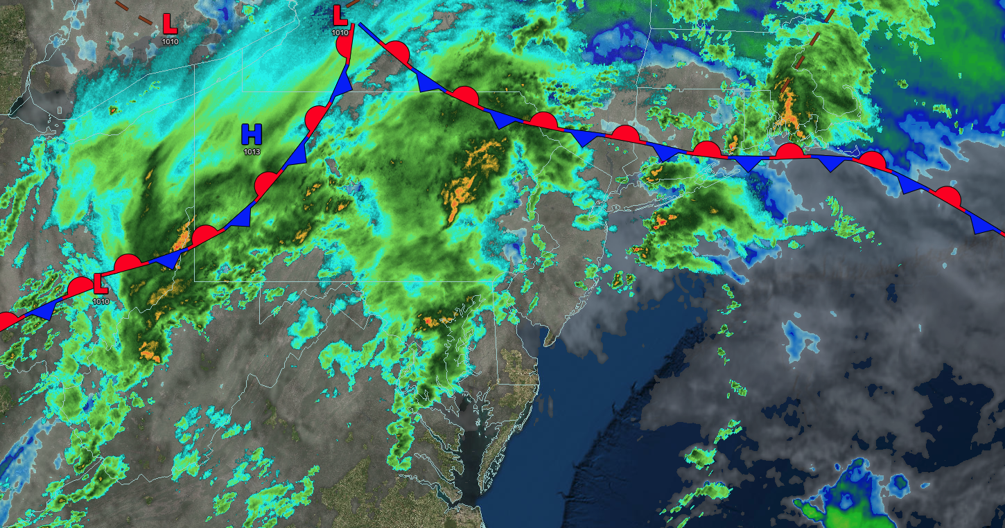 Waves Of Showers And Thunderstorms Today – NY NJ PA Weather