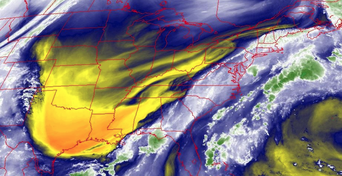 Long Wave Trough Dominates The Eastern United States – NY NJ PA Weather