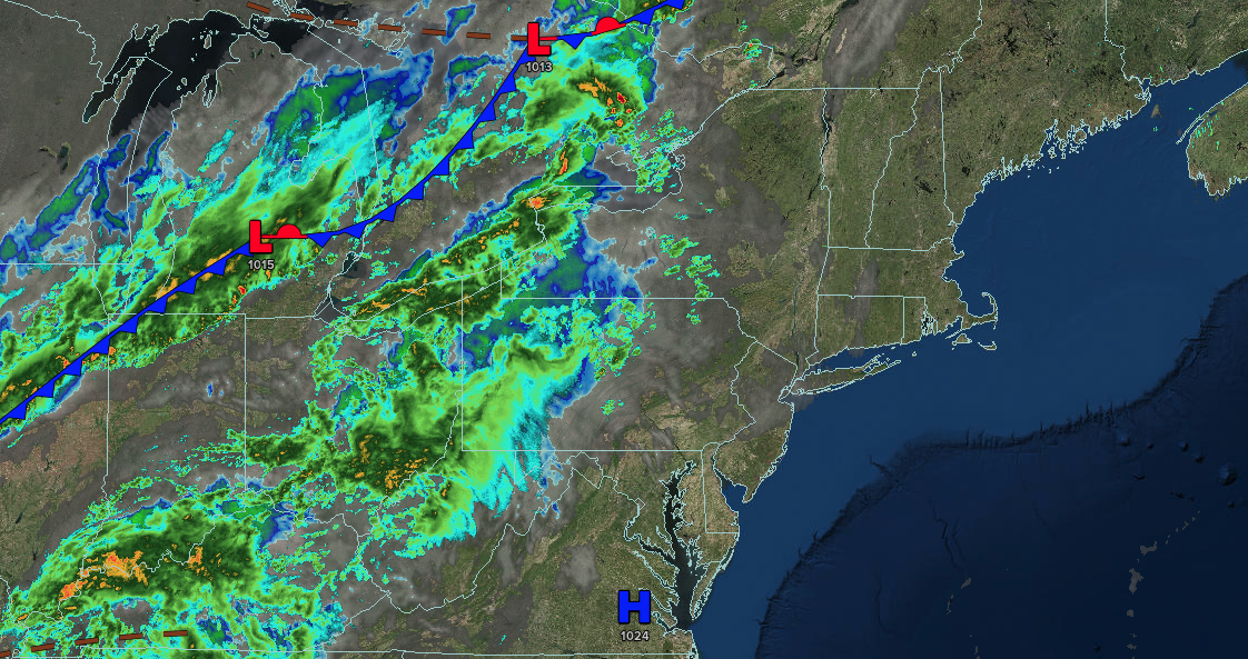 Showers Return Tonight – NY NJ PA Weather