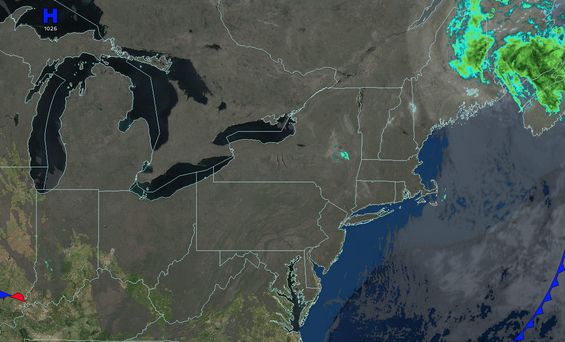 Clear And Cool Conditions Through Tomorrow – NY NJ PA Weather