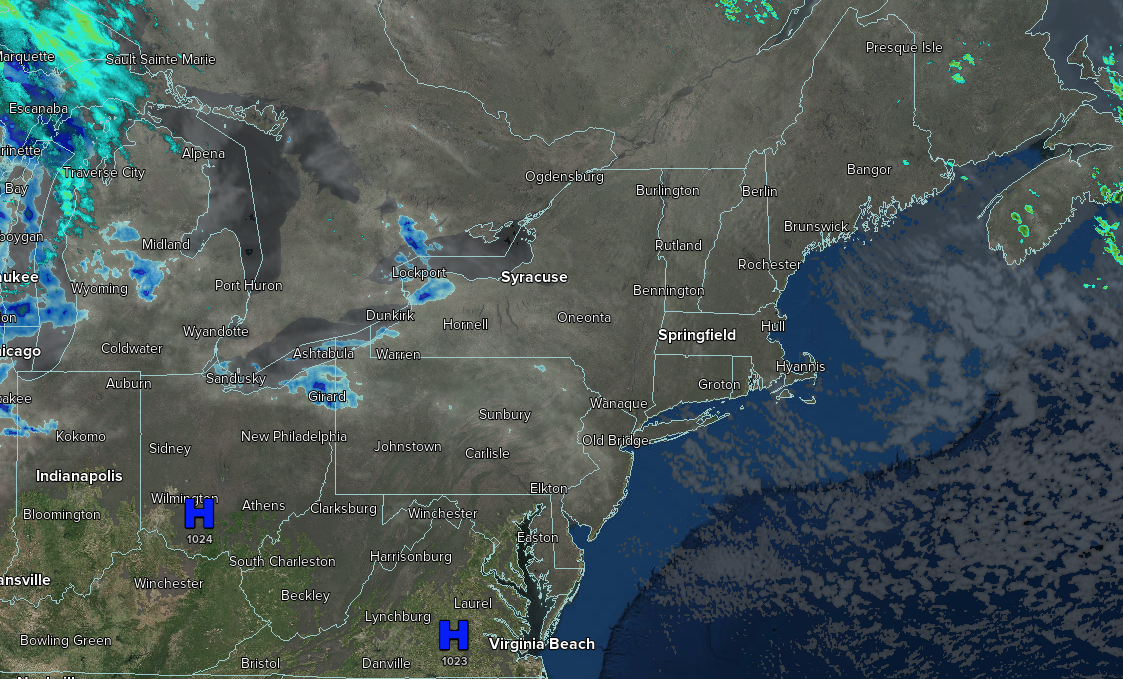A Few Clouds Tonight – NY NJ PA Weather
