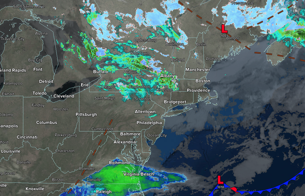 Unsettled And Seasonably Cool – NY NJ PA Weather
