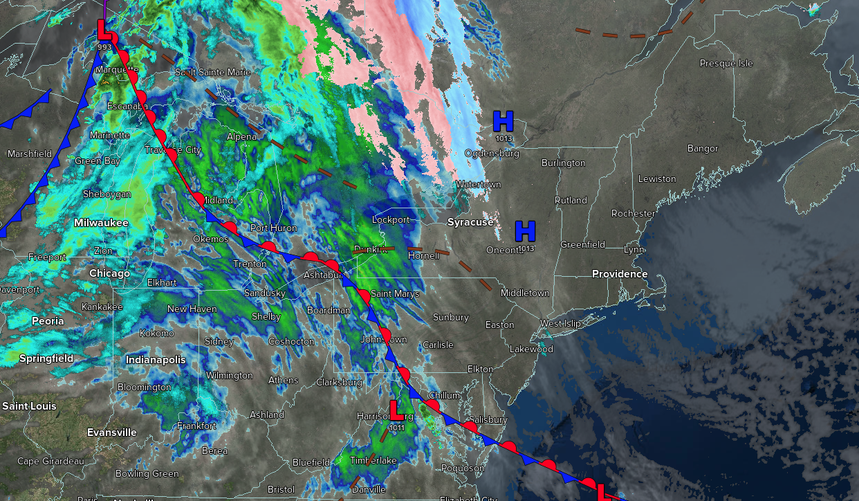 Showers Invade Tonight – NY NJ PA Weather