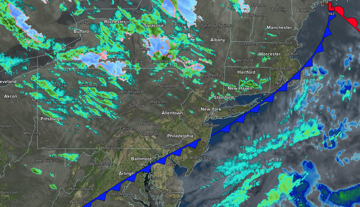 Strong Winds And Falling Temperatures – NY NJ PA Weather