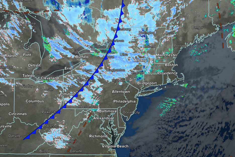 Lake Effect Snow Flurries – NY NJ PA Weather