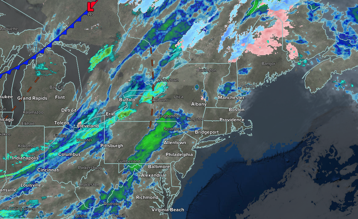 Increasing Clouds And Warmer Conditions – NY NJ PA Weather