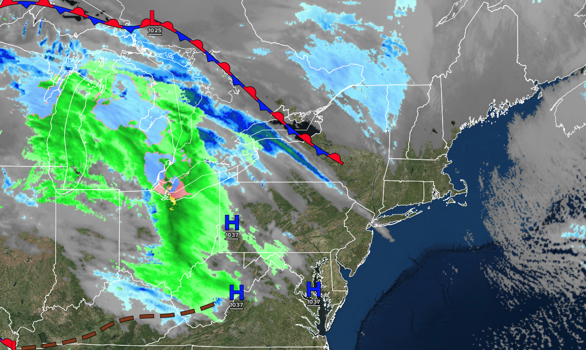Wintry Precipitation On The Way – NY NJ PA Weather