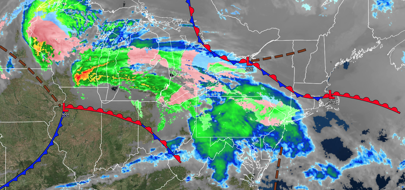 A Few Lingering Showers This Evening – NY NJ PA Weather