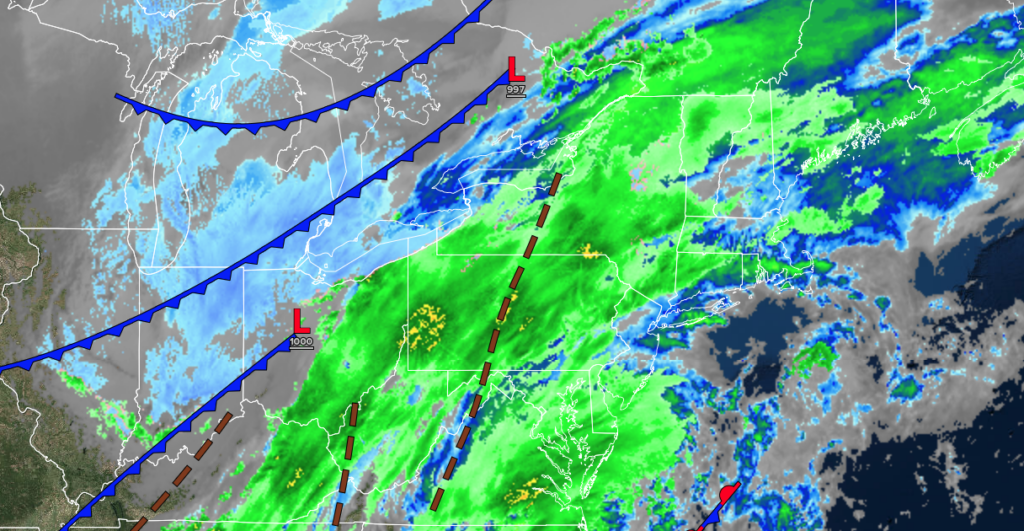 Scattered Showers Through Tonight – NY NJ PA Weather