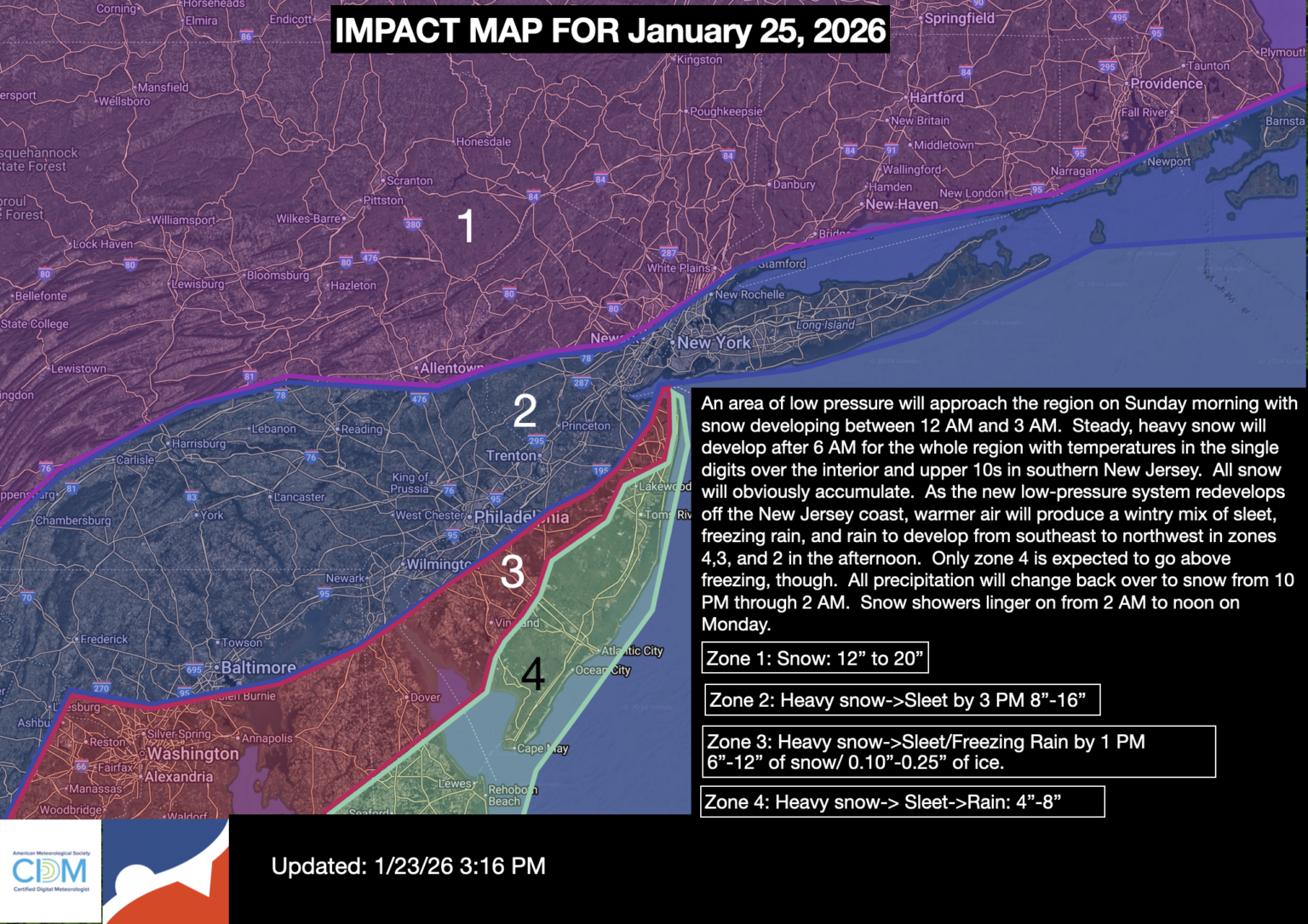 Arctic Air Invades Ahead Of Winter Storm – NY NJ PA Weather