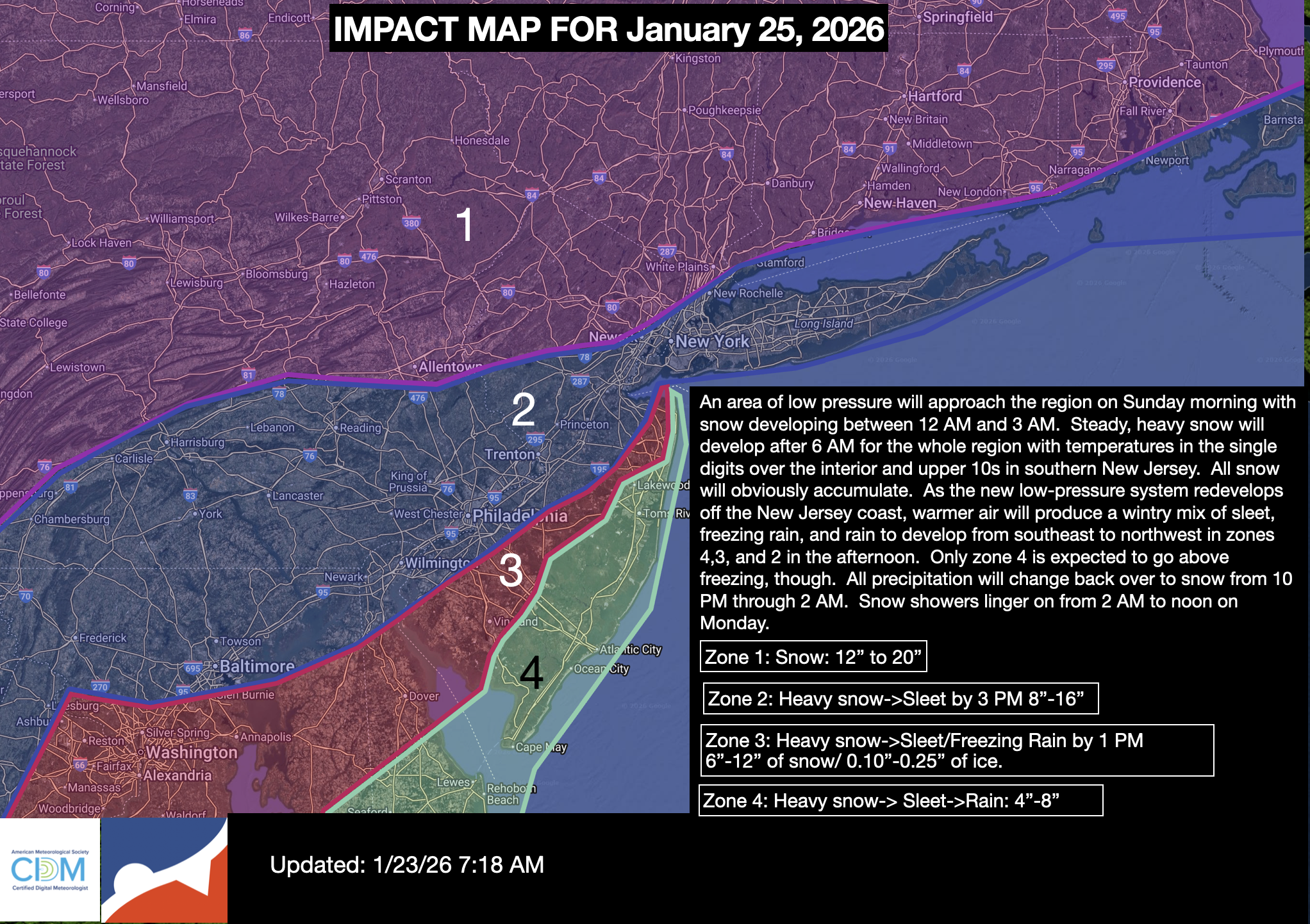 Another Major Winter Storm On The Way – NY NJ PA Weather