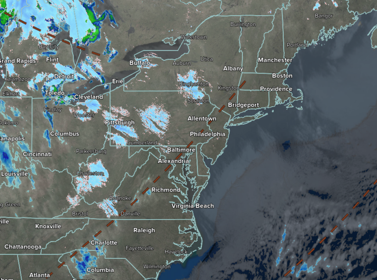 Snow Showers Return By Tomorrow Morning – NY NJ PA Weather